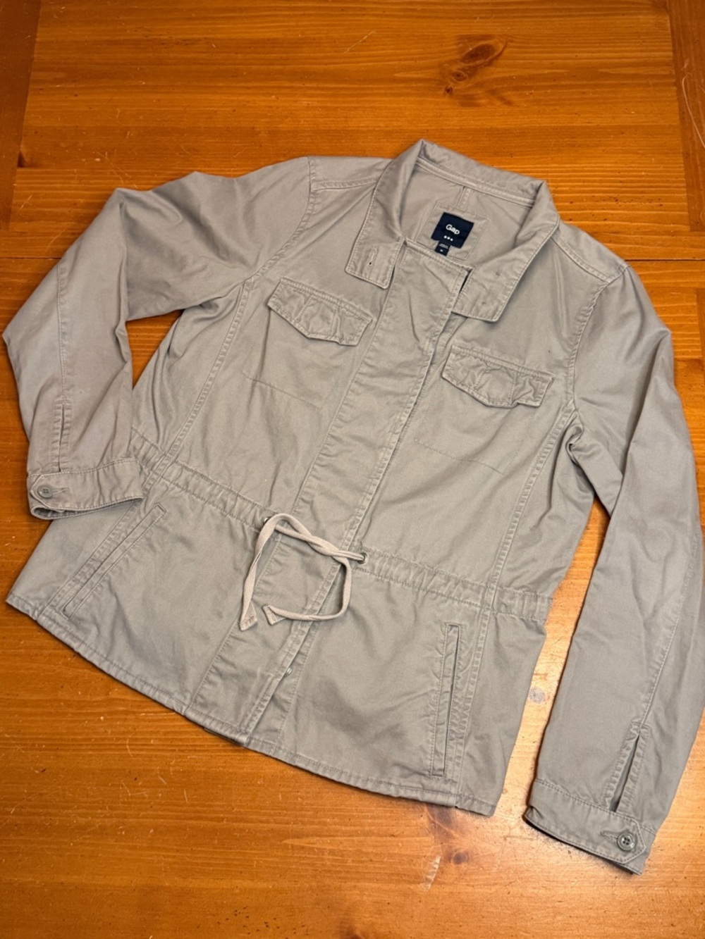 GAP Utility Jacket in Light Gray